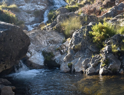 Piscinas naturales en Gredos desde Hacienda La Coracera