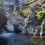 Piscinas naturales en Gredos desde Hacienda La Coracera
